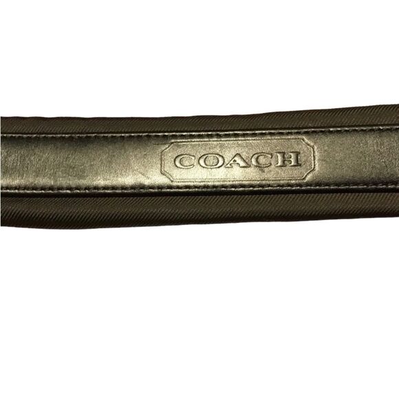 Coach Vintage Brown Clutch 7407 Demi Mercer Wristlet Purse - Picture 6 of 7